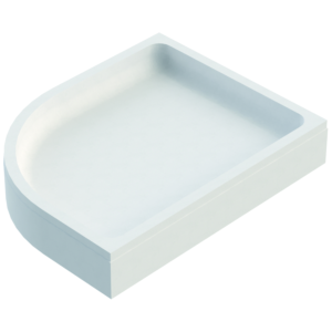 Schedel Bette corner Shower Tray Support SD22742 80x120x3.5cm, VK, height 14cm