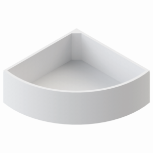 Schedel Ideal Standard hotline tub support SW16106 140x140cm, flush / radius, height 57cm