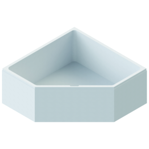 Schedel support SW14682 140x140cm, corner support, height 57cm