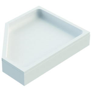 Schedel Bette Caro Shower Tray Support SD22724 80x90x6.5cm, pentagonal, height 17cm