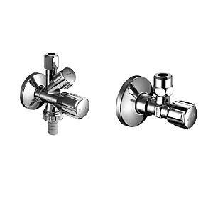 Schell Armaturenanschlussset mit Geräteanschluss Kombi-Eckventil und Eckventil mit ASAG