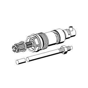 Schell upper part 222360099 set, with spindle 177.5 mm long