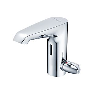 Schell XERIS E2-T infrared washbasin faucet 002480699 high-pressure mixed water, mains operation, chrome-plated, with concealed power supply