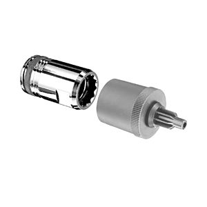 Schell Quick Adapter 007020699 Longueur de tige 70 mm, ASAG easy, technologie enfichable, chromé