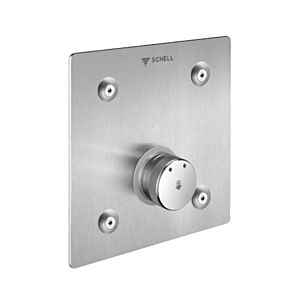 Schell Linus 019022899 face avant Inox , fermeture automatique, pour eau mitigée