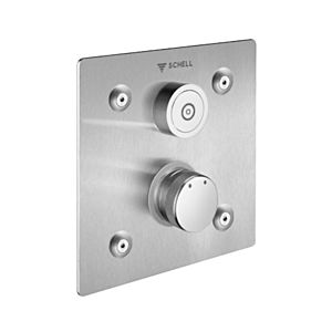 Schell Linus 019202899 mixed water, Stainless Steel