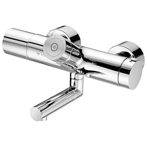 Schell Vitus Wand-Waschtisch-Thermostat 002090699 270 mm, Batteriebetrieb, Mischwasser, verchromt
