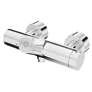 Schell Vitus Vorwand-Duscharmatur 002160699 CVD, Batteriebetrieb, Mischwasser, verchromt