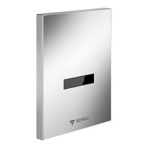 Schell Edition e Fertigmontageset 028081599 Urinalsteuerung, Infrarot, Netzbetrieb 230 V, alpinweiß