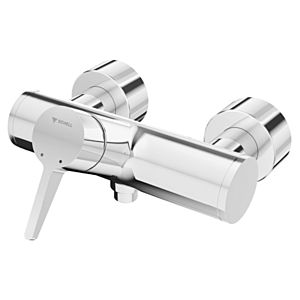 Schell Vitus single-lever shower mixer 016130699 shower connection below, surface-mounted, for mixed water, chrome-plated