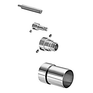 Schell rallonges match0 018600699 25 mm, chromé