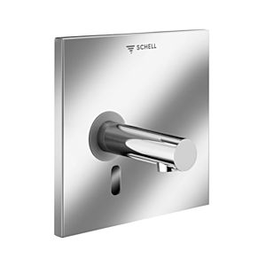 Schell Linus 019412899 front panel Stainless Steel , with 170 mm spout, infrared Sensor electronics, cold water, mains operation