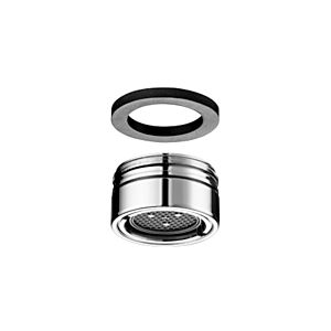 SCHELL Strahlregler Universal verchromt, M 24 x 1, diebstahlsicher