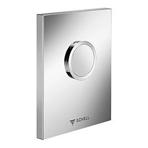 Schell Edition WC plaque d&#39;actionnement 028032899 anti-vandalisme, Inox