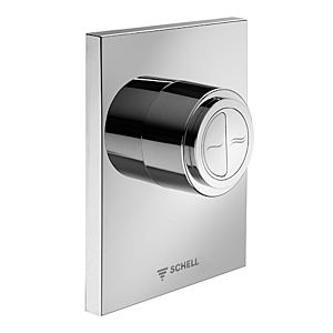 Schell Edition eco WC actuation plate 028240699 plastic, chrome-plated