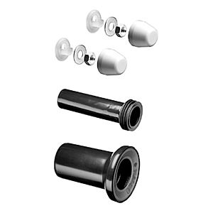 Schell Zu-/Ablaufset 032610099 Ablaufrohr 90 mm, für wandhängendes WC