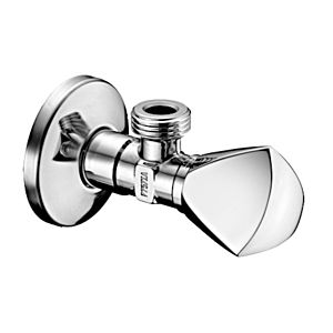 Schell équerre de réglage match0 053460699 DN 15, G 2000 / 2 AG, avec poignée tubulaire à trois coins, chromé