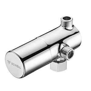 Schell angle valve thermostat 094140699 to G 3/8 outlet, chrome-plated