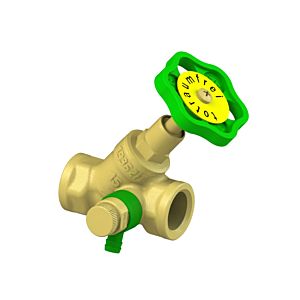 Schlösser Schrägsitzventil 0014101500001 DN 15, Rp 1/2, mit Entleerung, steigende Spindel