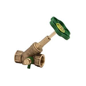 Schlösser Freistromventil 0015102000001 DN 20, Rp 3/4, mit Entleerung, steigende Spindel