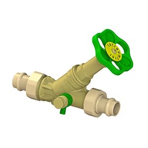 Schlösser d&#39;écoulement libre Schlösser 0015871800001 DN 20, 18 mm, AG, avec purge, tige non montante