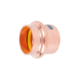 HS AQUAGAS V  Verschlusskappe 28 mm 4541028 Kupfer, Press Copper,  Fitting für Gas und Wasser