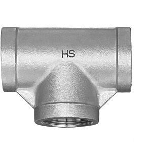 Hermann Schmidt stainless steel T-piece 3/4&quot; 90° internal thread/internal thread