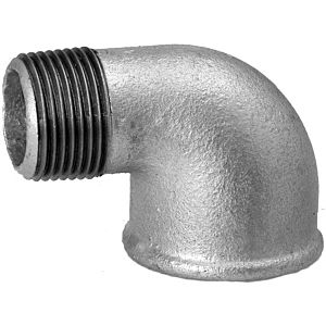 Hermann Schmidt Temperguss 92 Winkel 13092015 DN 15, 1/2", 90°, IG/AG, verzinkt