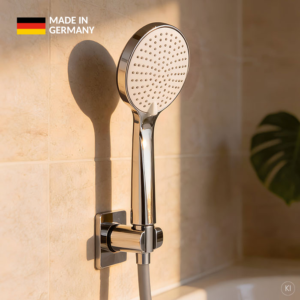 CARLDIX Hand Shower 15010003-00 round, 110 mm, 3 spray patterns, chrome