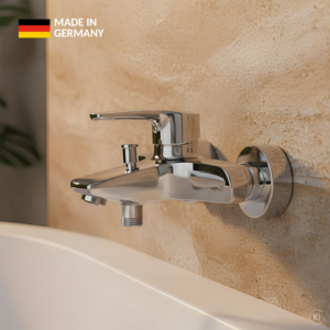 CARLDIX Bath Tap 02000030-00 Surface Mounted, without Shower Set, Chrome