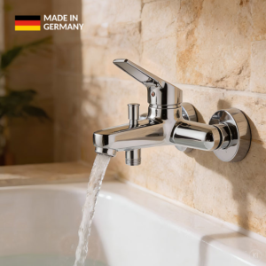 CARLDIX Bath Tap 01000030-00 Surface Mounted, without Shower Set, Chrome