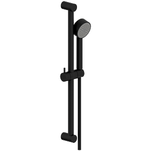 Ensemble de douche Heinrich Schulte alpha_100 Z093518-00280 barre murale 600 mm, noir mat