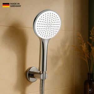 CARLDIX Handbrause 15010001-00 rund, 110 mm, 1 Strahlart, chrom