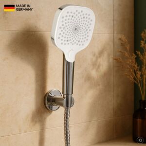 CARLDIX hand shower 16110003-00 softedge, 130 mm, 3 spray patterns, chrome