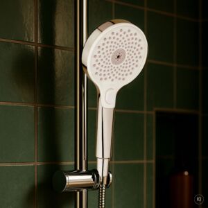 CARLDIX Hand Shower 16010003-00 round, 110 mm, 3 spray patterns, chrome