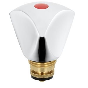 Heinrich Schulte upper part Z011002-00010 3/8&quot;, with Trianon metal handle warm, chrome-plated