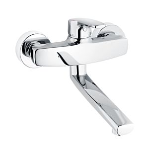 Heinrich Schulte alpha_350 kitchen fitting Z056811-00010 Projection 115 mm, swivelling, chrome-plated