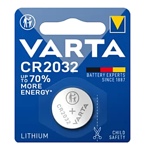 Varta Knopf-Batterrie CR2032 Bli1 3,0V/220mAh/Lithium