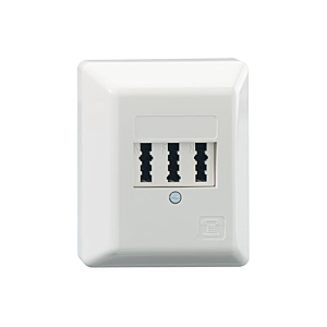 Boîtier de raccordement Rutenbeck 10210109 pour 1 téléphone et 2 appareils supplémentaires