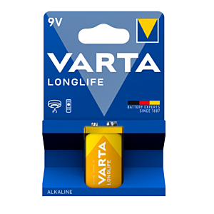 Varta Battery Longlife Power 04922121411 E-Block, 6LR61, Al-Mn 4922 Bli.1