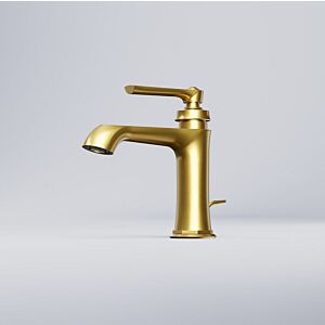 Steinberg Series 350 washbasin mixer 3501000BG with waste set, brushed gold