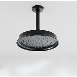 Steinberg Series 350 head shower set 3501580S ceiling mounting, Easy Clean, matt black