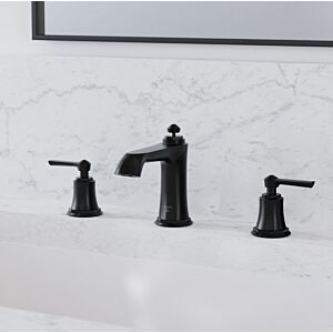 Steinberg Series 350 mitigeur lavabo 3502000S avec garniture de vidage , projection 130mm, noir mat