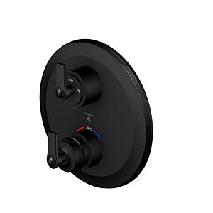 Steinberg Series 350 thermostat de douche 35041333S encastré, inverseur 2 voies, noir mat