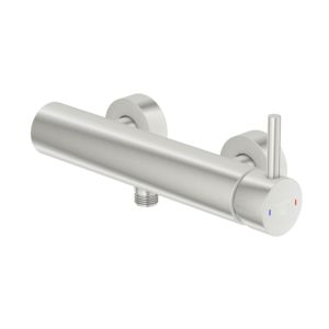 Steinberg Series 100 shower mixer 1001220BN exposed, brushed nickel