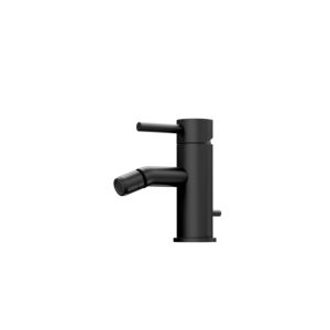 Steinberg Série 100 mitigeur de bidet 1001300S Noir Mat, avec garniture de vidage