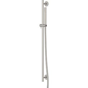 Steinberg Serie 100 Brausegarnitur 1001601BN Stange 900mm, mit Metallbrauseschlauch 1800mm, Brushed Nickel