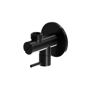 Steinberg Series 100 angle valve 1001640S 2000 / 2 &quot;x 3/8&quot;, with dirt filter, matt black