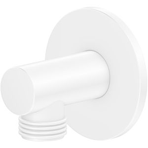 Steinberg Serie 100 Wandanschlussbogen 1001660W 1/2", eigensicher gegen Rückfließen, Matt White