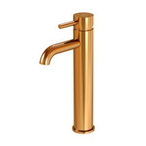 Steinberg Series 100 mitigeur lavabo 1001700RG projection 128mm, hauteur 307mm, sans garniture de vidange , or rose